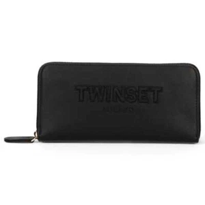 NEW TWIN-SET Wallet MON AMOUR Female Black - 251TD8026-00006 - Picture 1 of 2