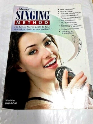 eMedia Singing Method for Windows/Mac DVD NEW! - Image 1 of 2