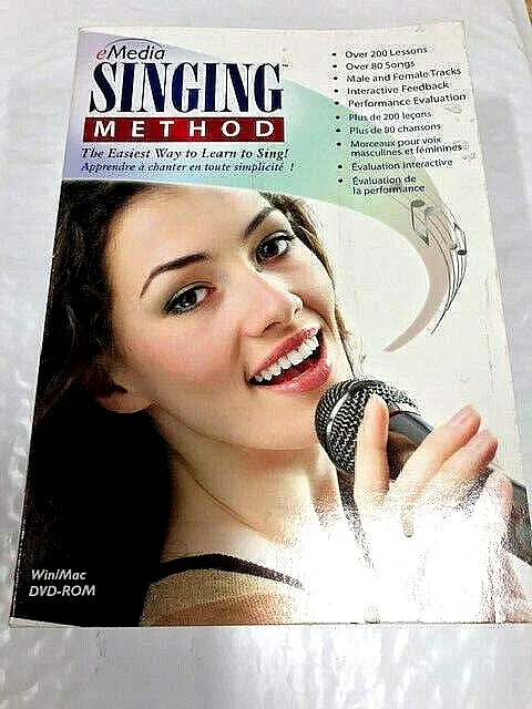 eMedia Singing Method for Windows/Mac DVD NEW! - Image 1 of 2