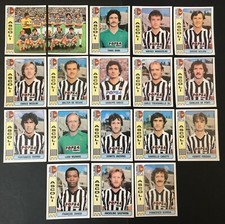 1981-82 PANINI FOOTBALLERS CHOOSE FROM THE TENT MENU NEW ASCOLI