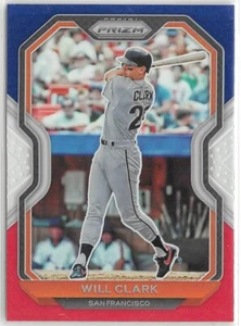 2021 Panini Prizm Prizms Red White and Blue #217 Will Clark - Picture 1 of 2