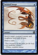 Twisted Image *PLAYSET* Magic MtG x4 Scars of Mirrodin SP