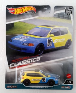2023 HOT WHEELS CAR CULTURE MODERN CLASSICS HONDA CIVIC EG - Picture 1 of 3