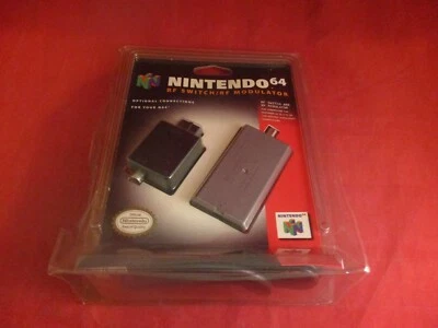 Modulador Nintendo 64 RF Switch / N64 RF ¡TOTALMENTE NUEVO! ¡Sellado! Foto 1 de 4