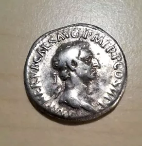 Denario Nerva plata - Imagen 1 de 2
