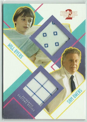 Stranger Things Season 2 Topps Costume Relic DR-WS Will Byers / Sam Owens #31/50 - Image 1 of 2