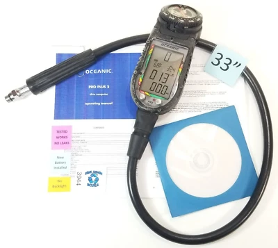 Oceanic Pro Plus 2.1 Taucher Luft Integriert Computer, Kompass Luft & Nitrox - Bild 1 von 4