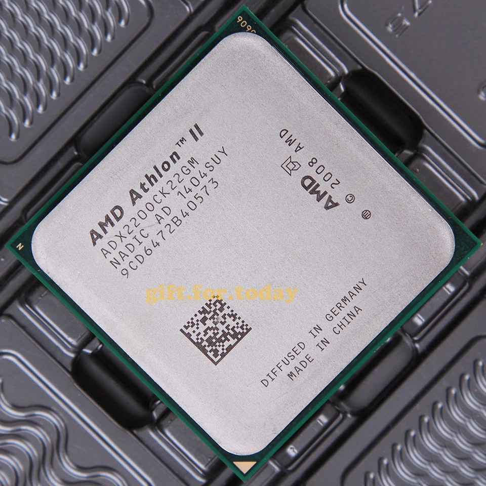 Original AMD Athlon II X2 220 2.8 GHz Dual-Core (ADX220OCK22GM) Processor CPU - Image 1 of 1