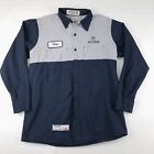 Chemise de travail uniforme à manches longues marine/gris Kap Acura vêtements exclusifs « Carpe »