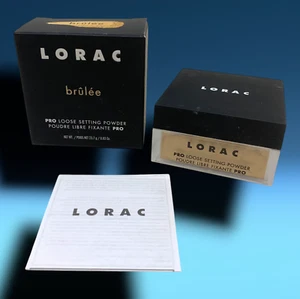New LORAC Cosmetics Pro Loose Setting Powder in Brulee .83 oz 23.7 g Boxed - Picture 1 of 3