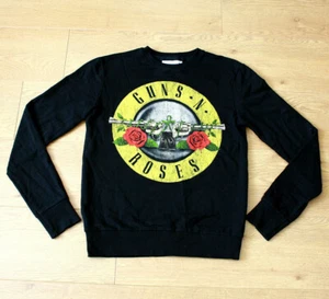 Guns N Roses Jumper Sweater Long Sleeve Black Size XS Chest 36 in - Picture 1 of 11