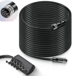 720073-4 As Ec 30E 8 Pin 30' Ethernet Cable for Humminbird Helix APEX SOLIX ONIX - Picture 1 of 15