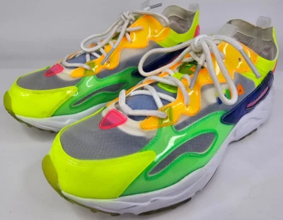 Fila Womens Ray Tracer TL Athletic Sneaker Size 11 White Multicolor Rainbow - Image 1 of 4