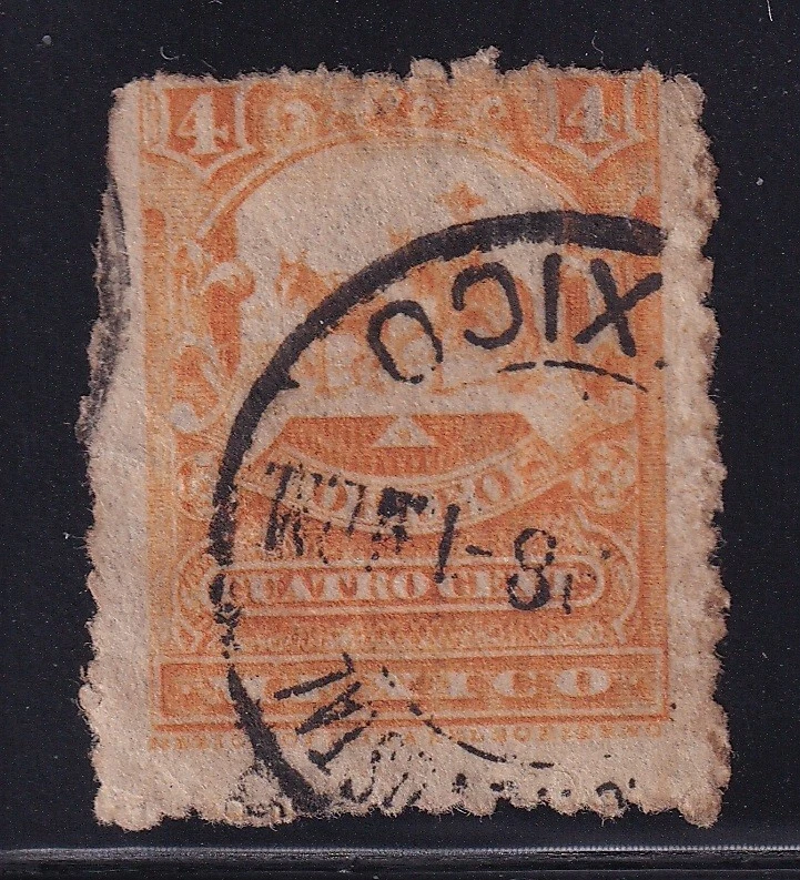 udg26 Mexico 1896 mule mail Sc#260 - Image 1 of 1