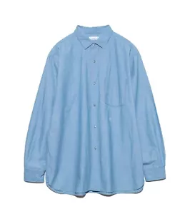 (ASK availability First) nanamica Regular Collar Chambray Shirt new - Picture 1 of 12
