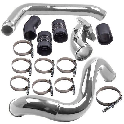 Turbo Intercooler Pipe Kit & Intake Elbow For 2003-07 Ford F250 6.0L Powerstroke - Image 1 of 4