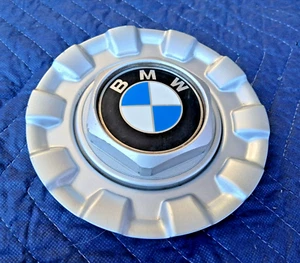 BMW E39 OEM BBS Twist Lock Style 29 Orig Wheel Center Cap Hubcap + Roundel #8 - Picture 1 of 5