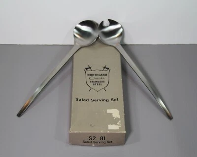 Conjunto de servir salada One Northland cetim aço inoxidável S2 81 - Oneida - Imagem 1 de 4