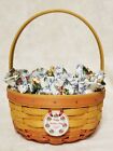 New Longaberger 1998 Mothers Day Rings & Things Basket, Liner Jewelry Easter