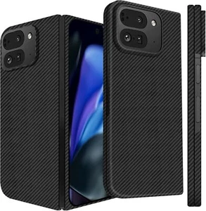 Funda protectora delgada de fibra de carbono de aramida plegable para Google Pixel 9 Pro - Imagen 1 de 34