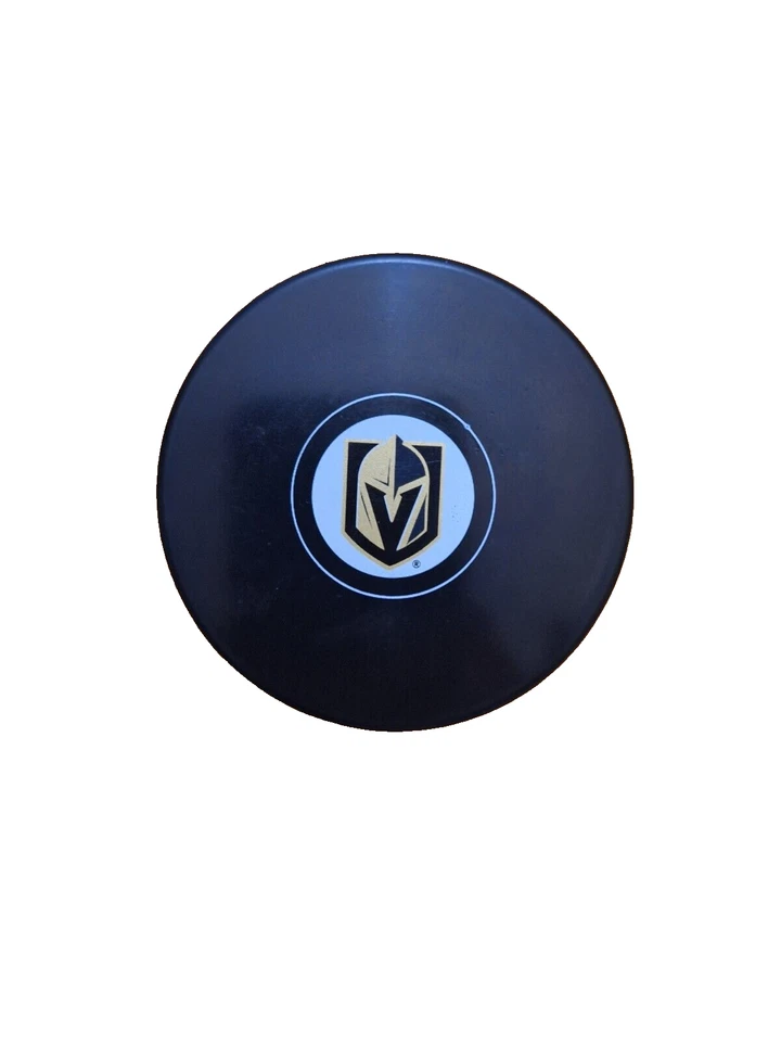 Vegas Golden Knights Logo Hockey Puck - Image 1 of 1