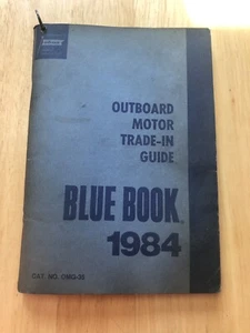 1984 Outboards Motor Trade In Guide Blue Book Boat Vintage Johnson Evinrude - Bild 1 von 4