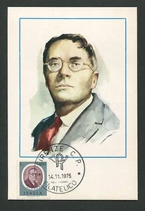 ITALIEN MK 1975 ALFANO KOMPONIST COMPOSER MAXIMUMKARTE MAXIMUM CARD MC CM d5542 - Picture 1 of 2