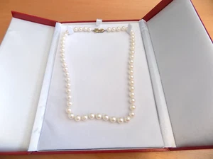 Mikimoto pearl necklace 14k - Picture 1 of 10