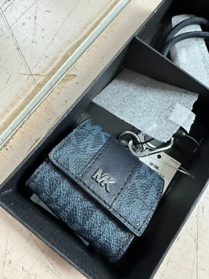 Michael Kors Airpod Case Admiral Blue Lanyard With Box - Image 1 of 4