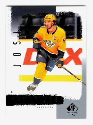 2020-21 Upper Deck SP Authentic '00-01 Retro Roman Josi #R72 - Predators - Image 1 of 2