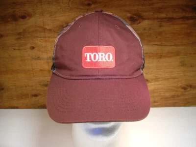 CHAPÉU BONÉ TORO MOWERS - PRODUTOS DE GRAMA PROFISSIONAL - GRAMADO E JARDIM - CAMUFLAGEM MARROM - Imagem 1 de 4