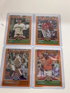 2024 Topps Transcendent Orange RC Lot /25 Marte Black Yordan Alvarez Harrison - Picture 1 of 2
