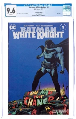 DC Comics NYCC 17 Exclusive Batman White Knights #1 CGC 9.6 NM Sean Murphy cover - Image 1 of 4