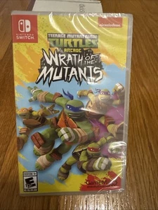 Teenage Mutant Ninja Turtles TMNT Arcade Wrath of the Mutants (Switch) BRAND NEW - Picture 1 of 3