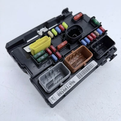 PEUGEOT 207 CC FUSE BOX 9667199580 BSM POWER BOARD 1.6 PETROL 5FS 09-14 - Image 1 of 4