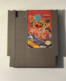 Cartucho de Videojuego Double Dragon Nintendo NES Probado Funcionamiento Contactos Pulidos