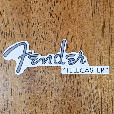 Adesivo Fender Telecaster 1950 estilo toboágua pré-cortado pronto para uso - Imagem 1 de 3