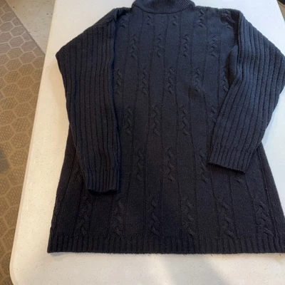 Vtg Lambswool Angora Rabbit Hair Black The Limited Pullover Sweater Ladie Sz M - Image 1 of 4