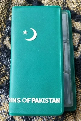 1964 PAKISTAN - OFFICIAL MINT SET (7) w 1948 RUPEE - PAISA & RUPEE -GREEN WALLET - Image 1 of 4