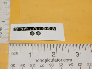 Ertl Construction Toy Gauge Panel & Headlights Sticker Set ET-030 - Picture 1 of 1