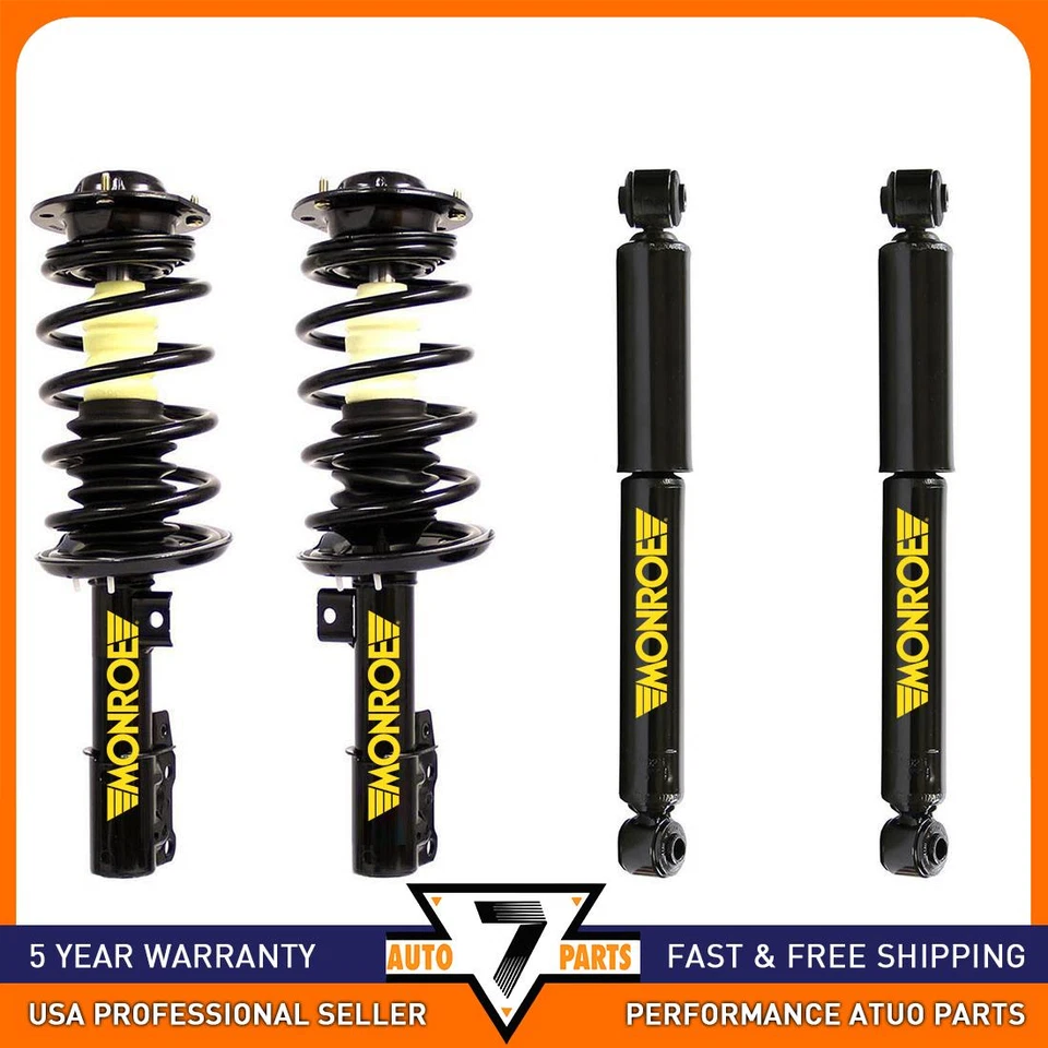 Amortiguador delantero con muelle helicoidal trasero para Chevrolet Malibu 2004-2008 Foto 1 de 4