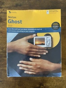Symantec Norton Ghost 10.0 PC CD Windows Save Back Up Recover Data Files Photos - Picture 1 of 6