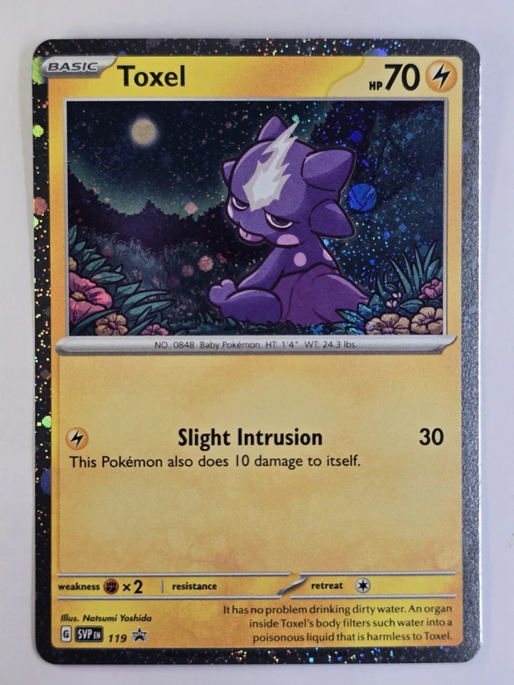 Toxel 119 Pokemon SV: Scarlet & Violet Promo Cards Promo NM - Image 1 of 2