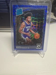 2018-19 Panini Donruss Optic - Rated Rookie Marvin Bagley III #168 Blue Velocity - Picture 1 of 2