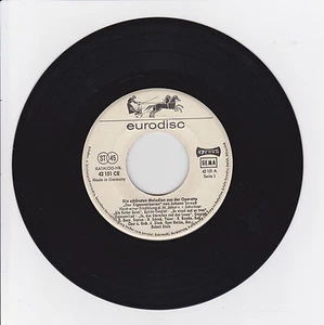 STRAUSS Johann  Vinyle 45T EP DIE SCHÖNSTEN MELODIEN AUS DER OPERETTE - EURODISC - Picture 1 of 1