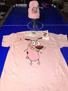 Courage the Cowardly Dog shirt set - Picture 1 of 17