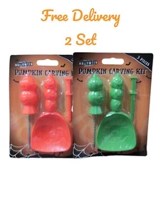 Halloween Pumpkin Carving Kit Tools Set Making Decorations Maker Carving Spooky - Picture 1 of 5
