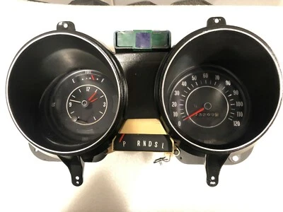 1971 Pontiac Catalina 120 Gauge Cluster Speedometer Gauges Bonneville Grandville - Image 1 of 4