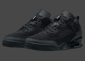 Nike Air Jordan Spizike Low 'Black Cat' Men's Size US 13 Casual Sneakers New✅ - Picture 1 of 9