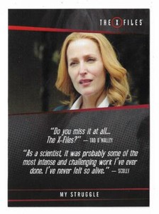 2018 Rittenhouse X-Files Seasons 10 & 11 The Quotable X-Files Q2 Scully